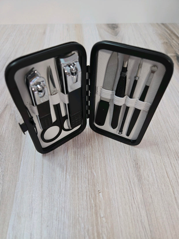 Manicure Set Professional Grooming Kit  unisex nail clipper files pedicure