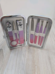 Manicure Set Professional Grooming Kit  unisex nail clipper files pedicure