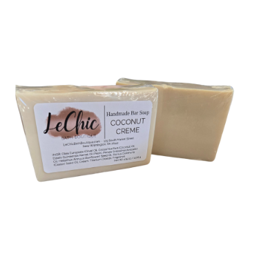 Soap Coconut Cream hand body bar soap handmade