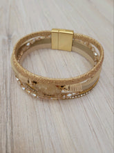 Bracelet - GOLD BOHO Cord Bracelet