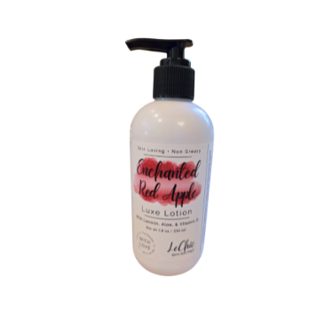 Lotion Enchanted Red Apple pump hand & body moisturizer