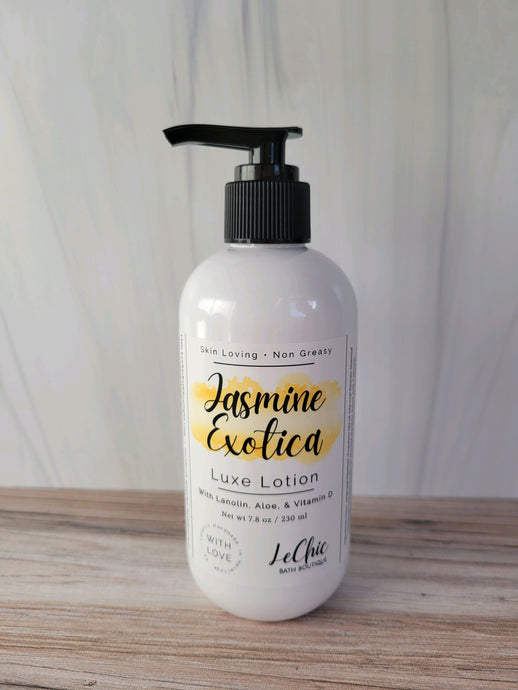 Lotion JASMINE EXOTICA scented Hand and Body Pump Luxe ~ JASMINE EXOTICA