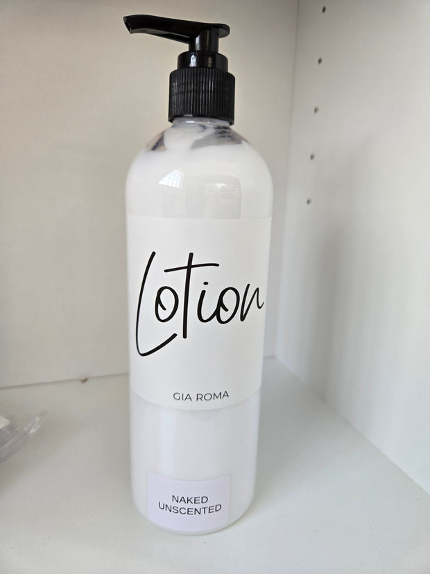 Lotion - Natural Naked Unscented moisturizing hand & body lotion