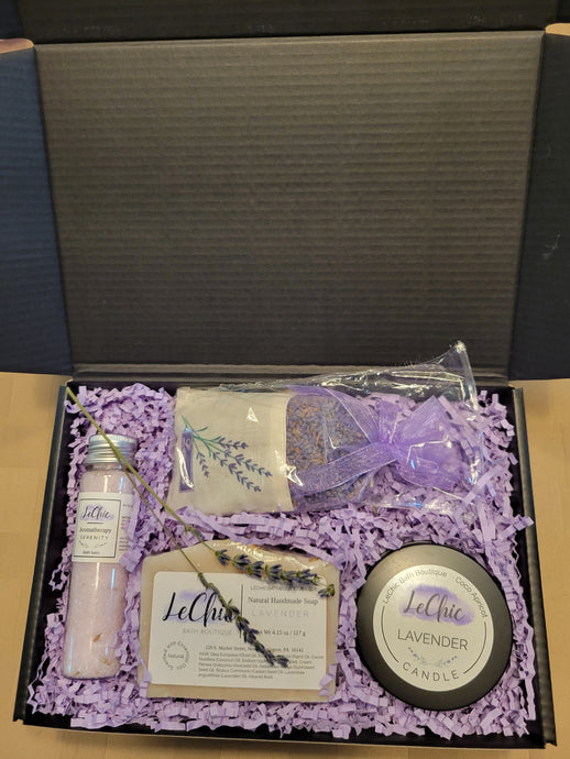 Serenity Spa Collection ~ Lavender Gift Box
