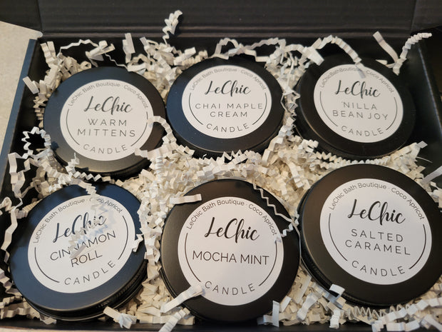 Candle Box Gift Sampler - WINTER HOLIDAY Collection