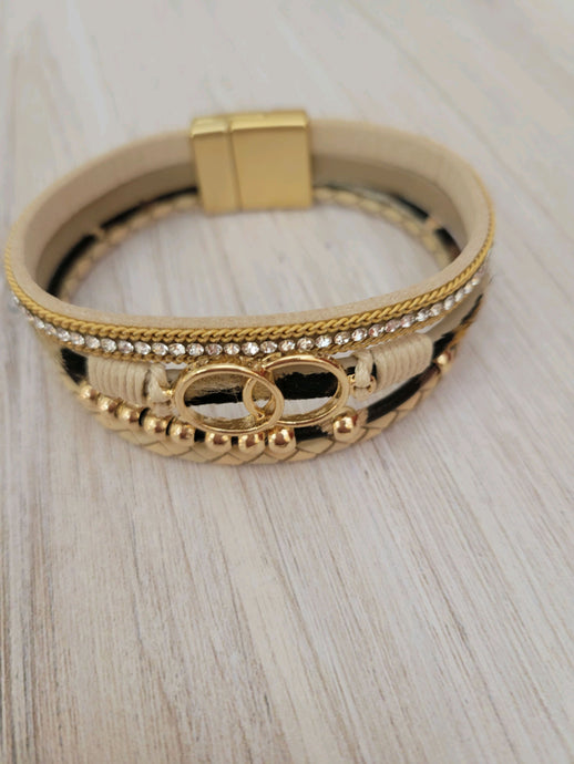 Bracelet - LEOPARD Style BOHO GOLD Bracelet