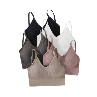 Bralette camisole cami-style sport bra