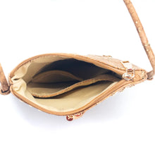 Cork - Crossbody Bag - Accented Gold with tassle