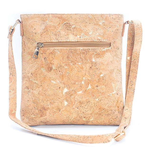 Cork - Crossbody Bag - Tassel with Accented Gold