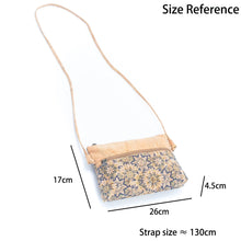 Crossbody Bag Medium - Cork 3 zippers