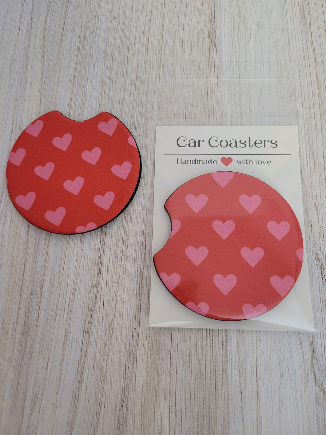 Coasters VALENTINE'S Car Cup Holder 2.75