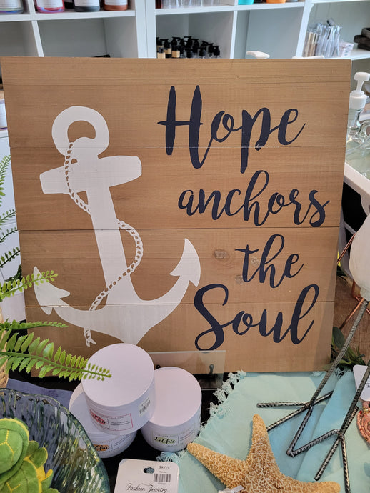 Wall Hanging - Home Anchors the Soul - Home Decor
