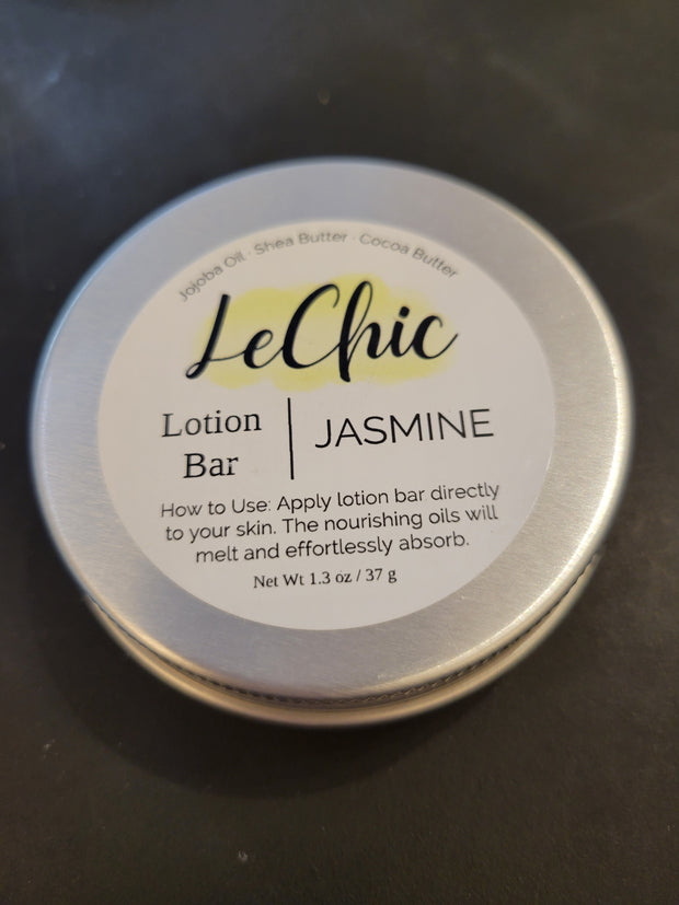 Lotion Bar ~ Jasmine Solid lotion moisturizer