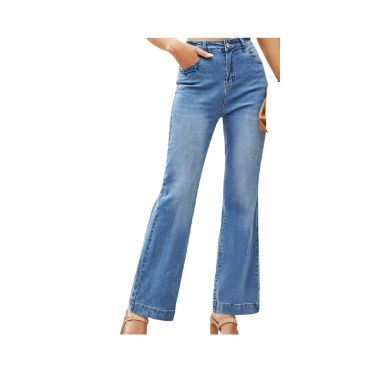 Jeans FLARE LEG High Waist Jeans Denim Stretch