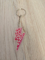 Keychain Cute Fun Pink Key ring friendship gifts girls acrylic