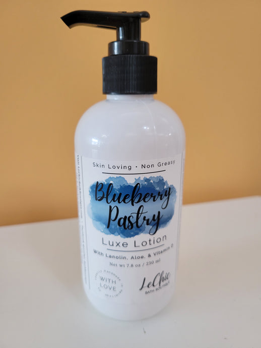Lotion ~ Blueberry Pastry Hand and Body Luxe with pump