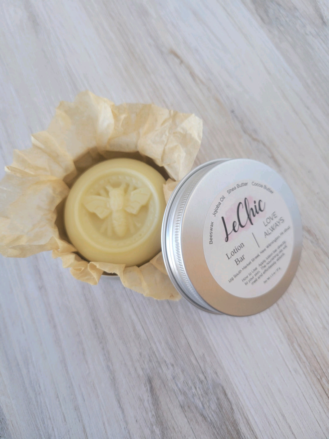 Lotion Bar ~ LOVE ALWAYS scented solid lotion moisturizer