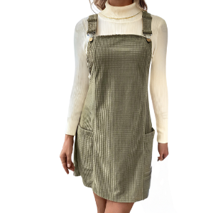 Dress Sage Green pocket dress