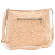 Shoulder Bag - Cork front zipper