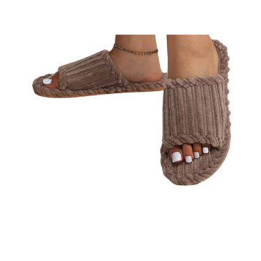 Slippers indoor bedroom slippers open toe, 1 band