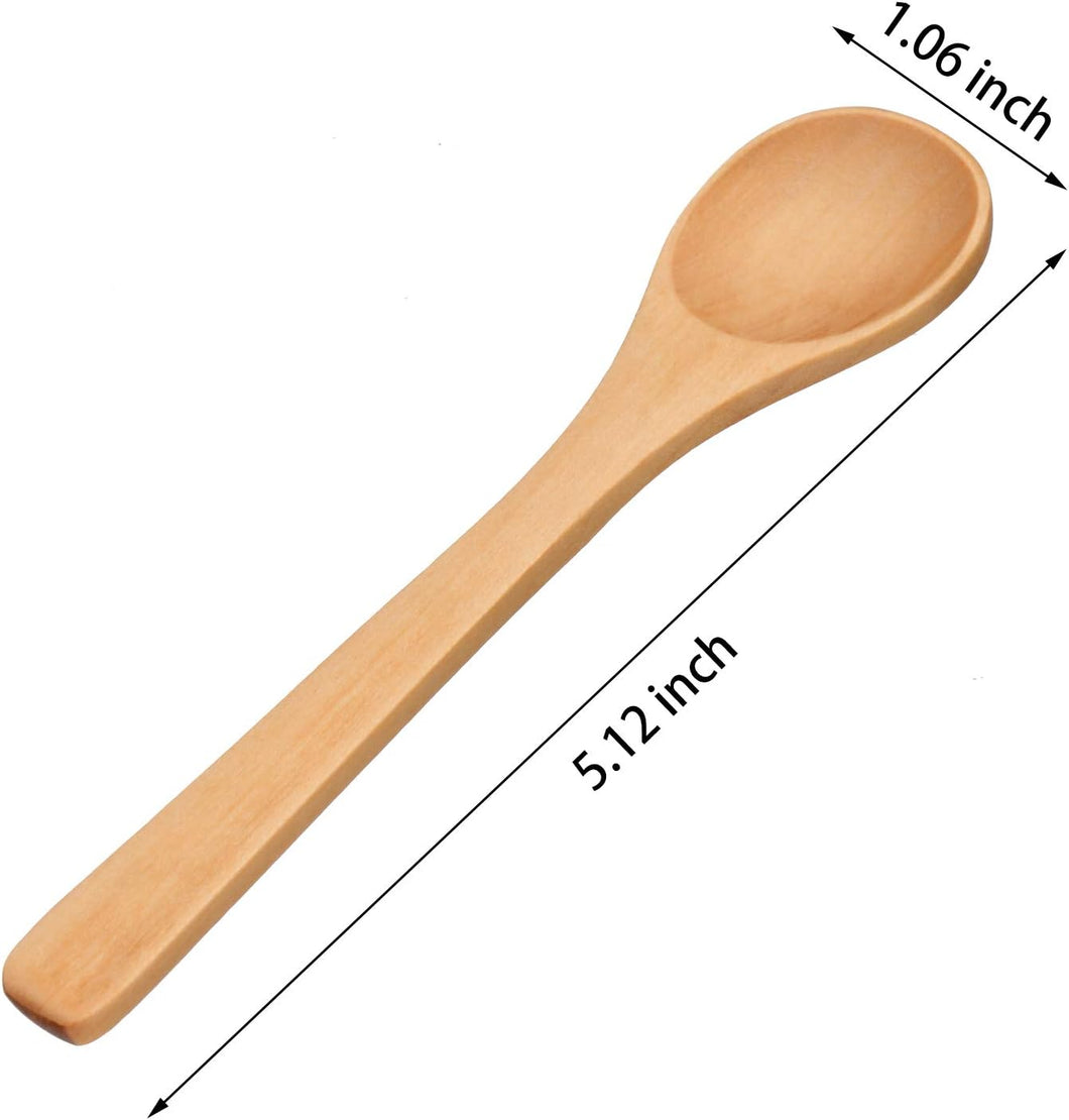 Wooden Spoons  ~ Mini Size Masks, Tea