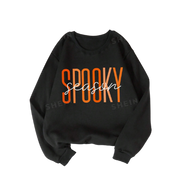 Sweatshirt FALL Black SPOOKY SEASON Long Sleeve