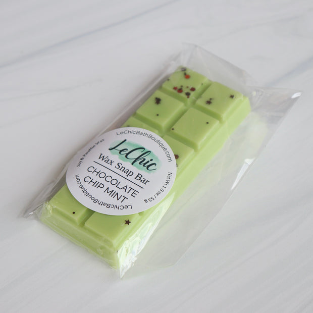 Wax Tart Snap Bar ~ Chocolate Chip Mint