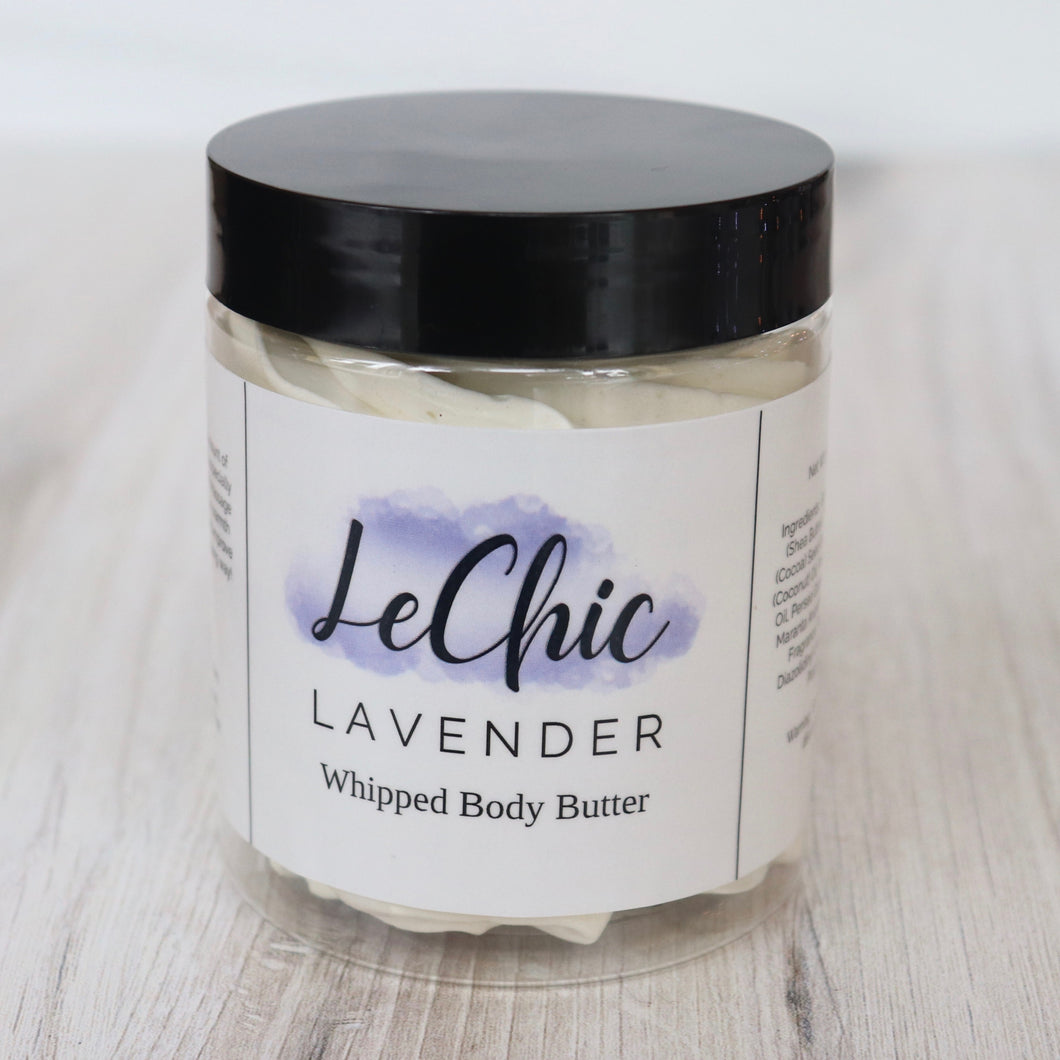 LAVENDER Body Butter ~ scented whipped moisturizer FRAGRANCE lotion
