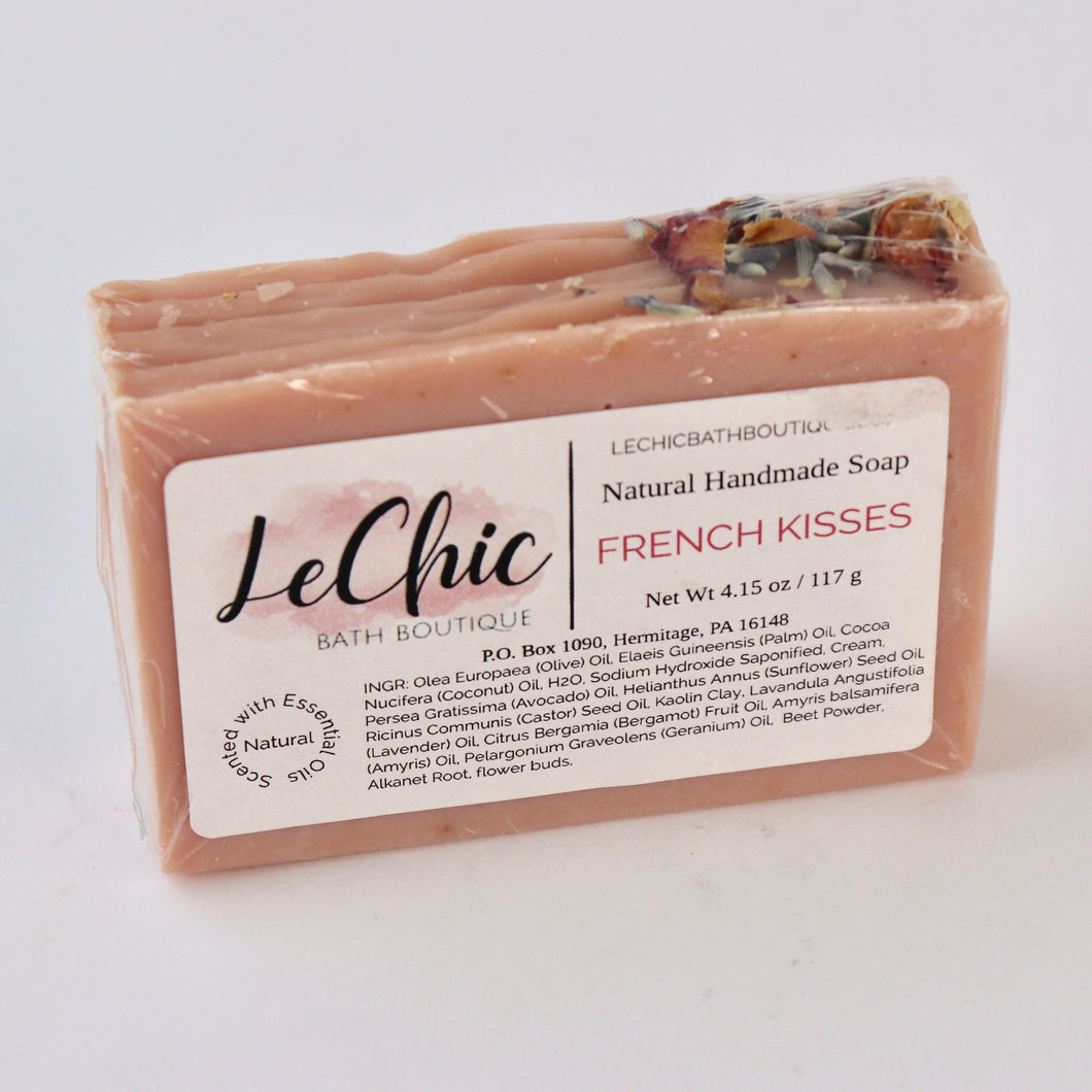 Bar Soap ~ French Kisses Natural Handmade
