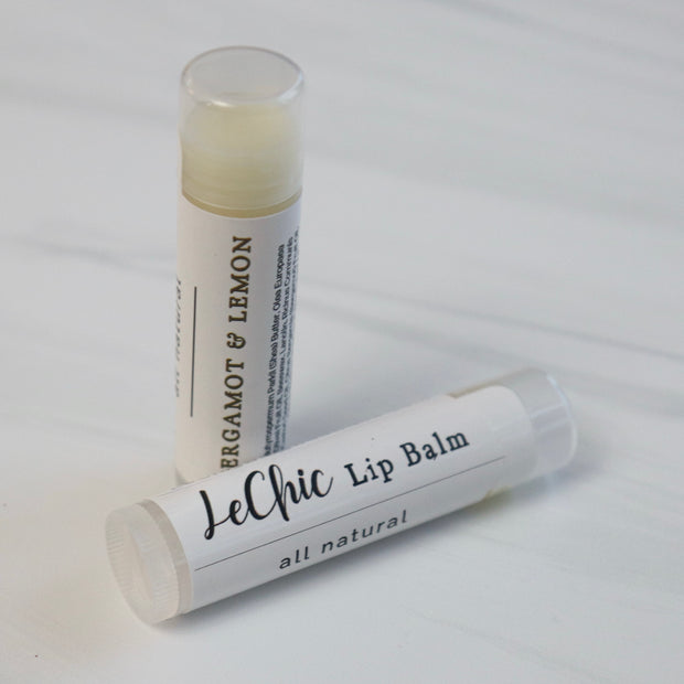 Lip Balm ~ Natural Bergamot & Lemon