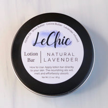 Lotion Bar ~ Lavender NATURAL moisturizer solid