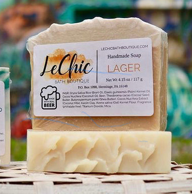 Soap ~ Lager Beer scented Soap Bar Hand & Body Soap handmade