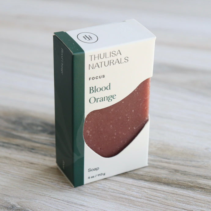 Thulisa Soap - BLOOD ORANGE Focus Thulisa Naturals